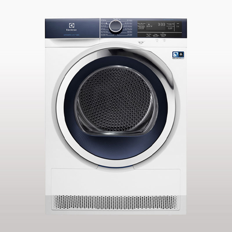 Máy sấy bơm nhiệt Electrolux Inverter 8 Kg EDH803BEWA
